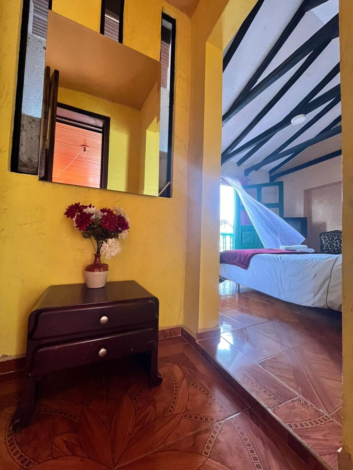 Hotel Calicanto Real Cafe Museo Monguí Exteriér fotografie