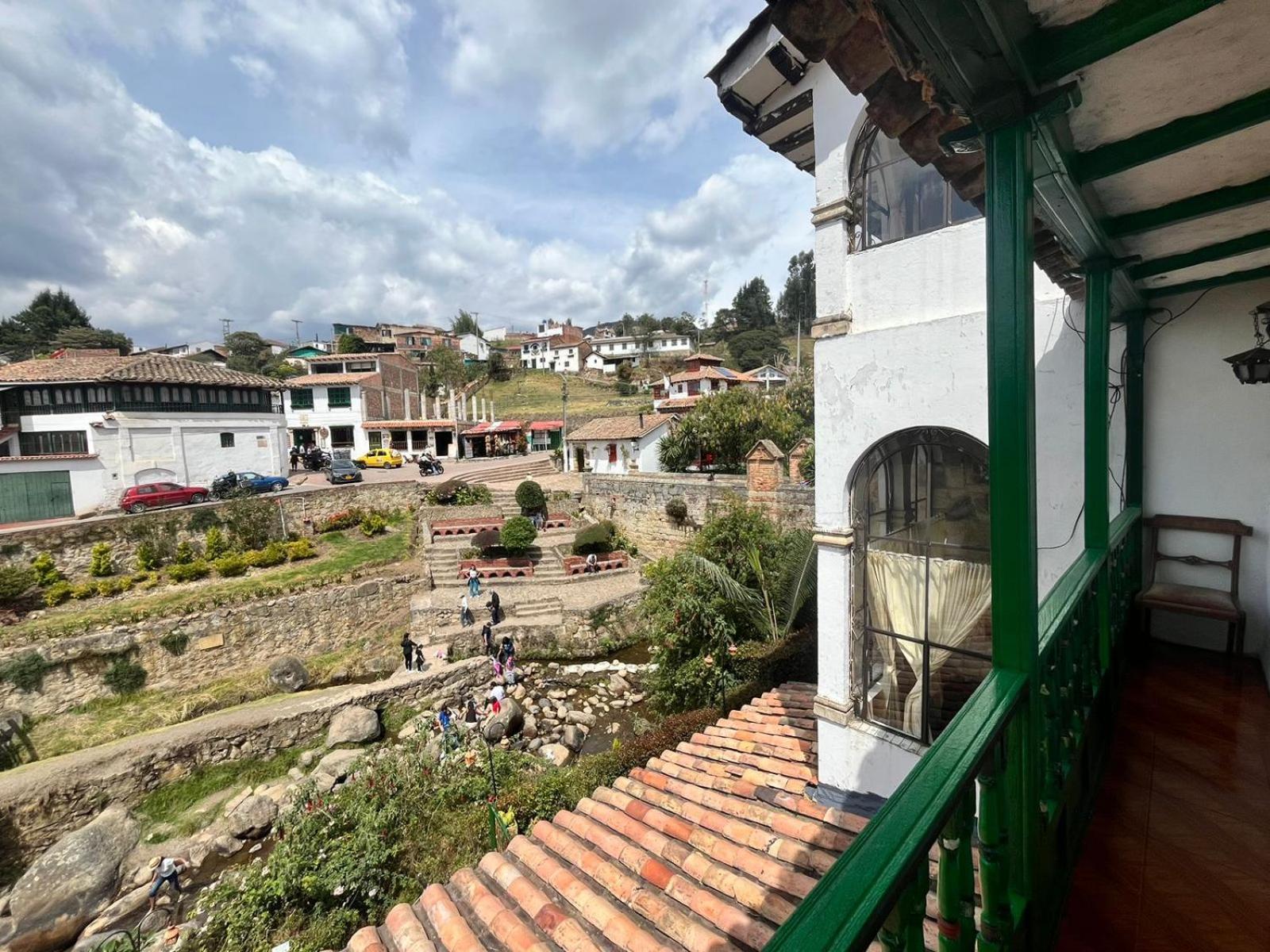 Hotel Calicanto Real Cafe Museo Monguí Exteriér fotografie