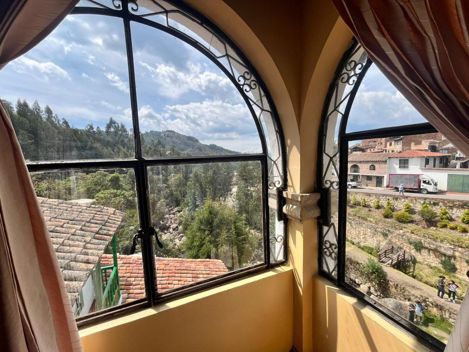 Hotel Calicanto Real Cafe Museo Monguí Exteriér fotografie